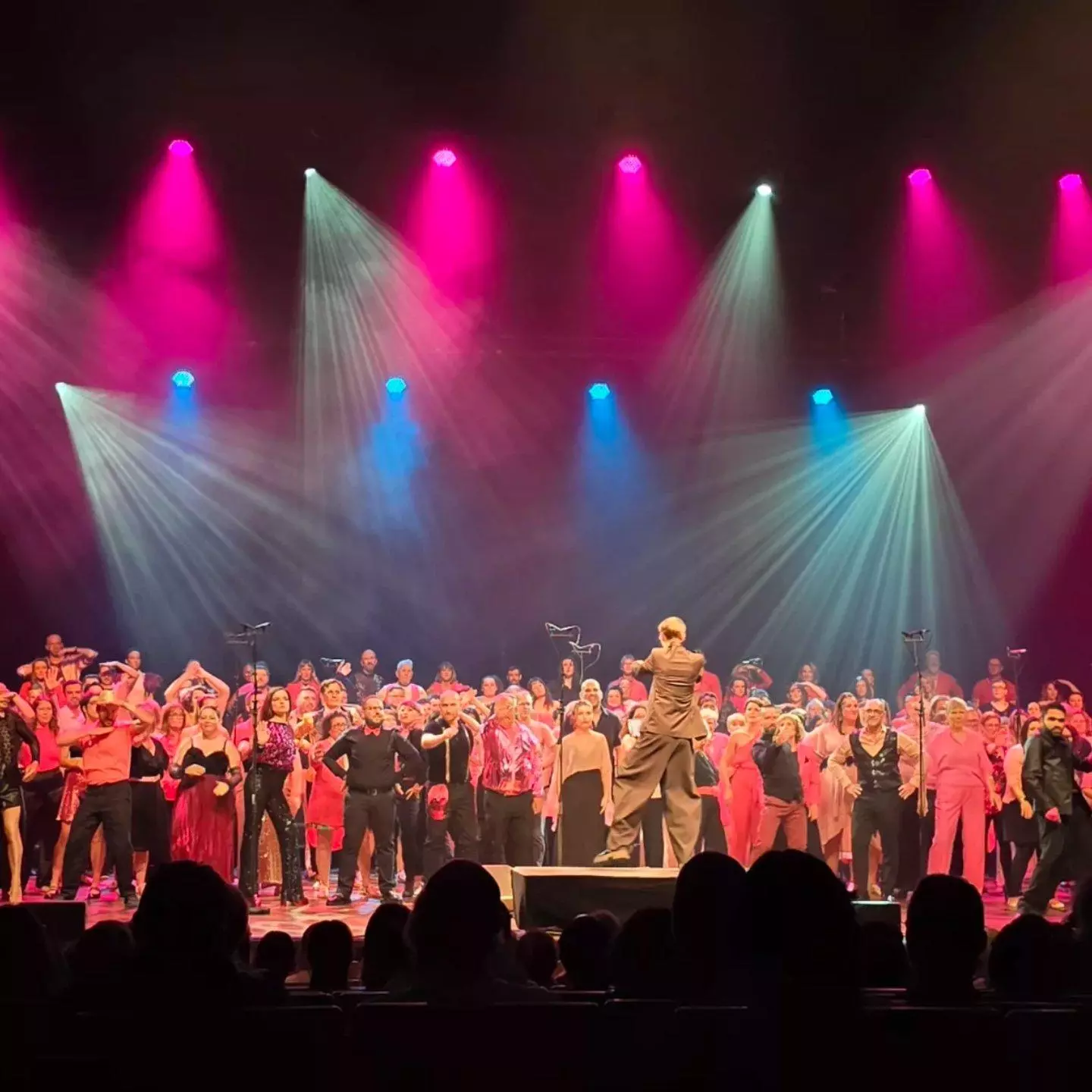 la chorale Bís Repeetita en répétition