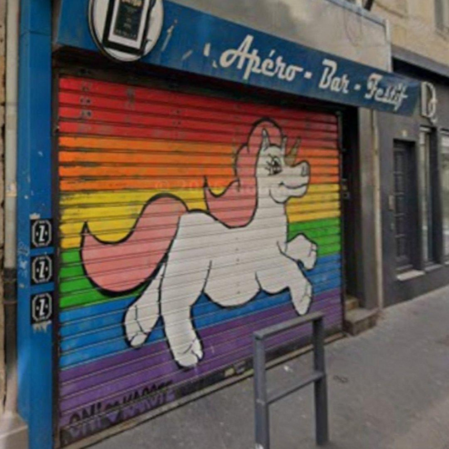 devanture du bar zanzybar