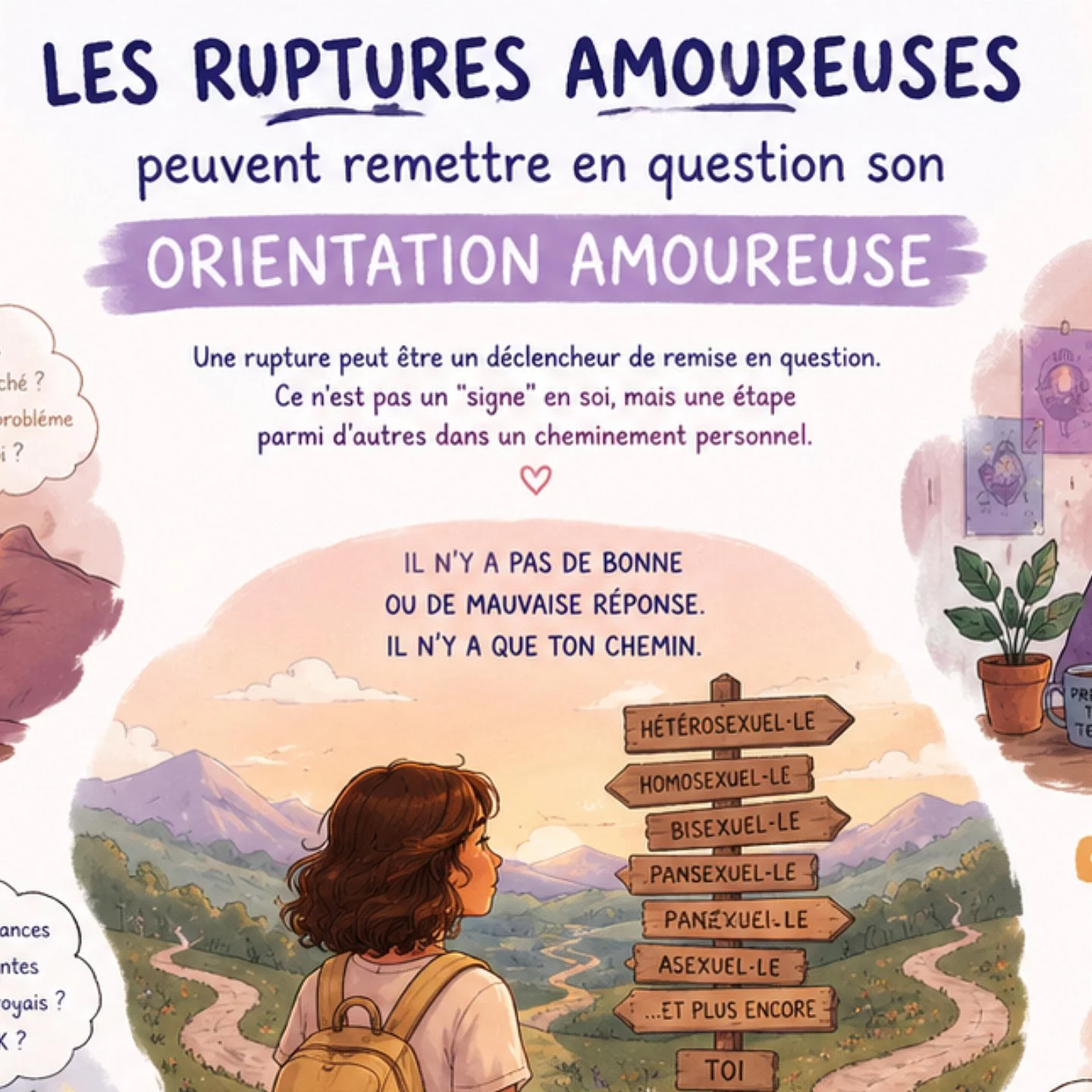 Une rupture amoureuse pourrait remettre en cause son orientation sexuelle selon une étude