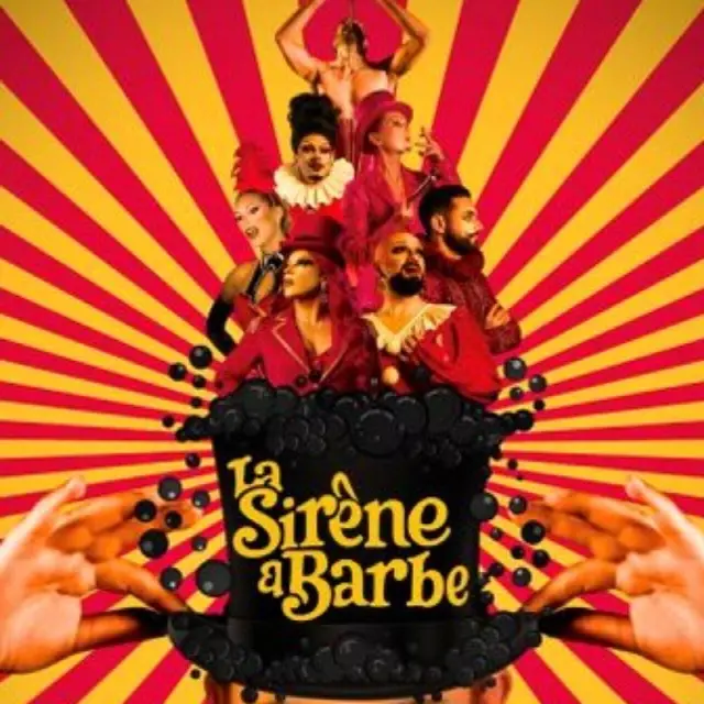 affiche spectacle sirène à barbe