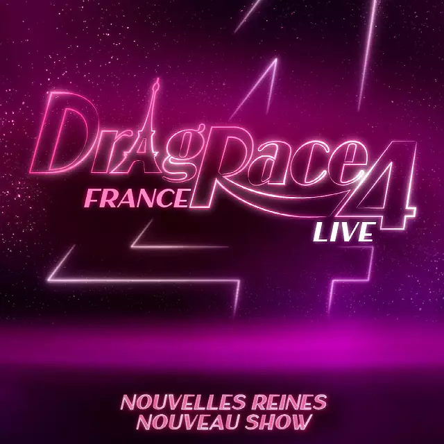 12 novembre : Drag Race France Live à l'Amphithéâtre 3000 de Lyon