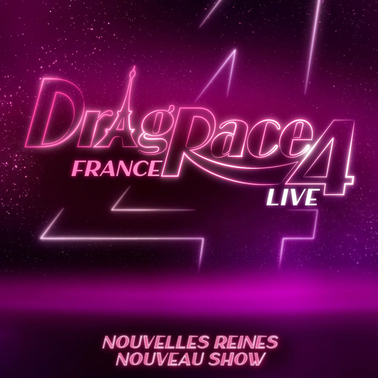 12 novembre : Drag Race France Live à l'Amphithéâtre 3000 de Lyon