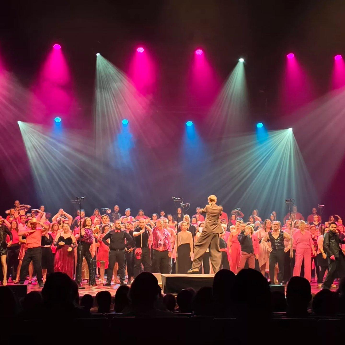 la chorale Bís Repeetita en répétition