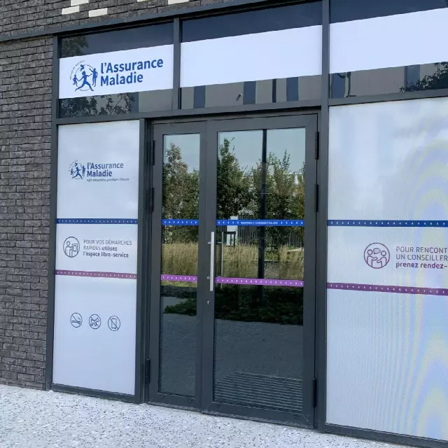 façade de l'assurance maladie lyonnaise