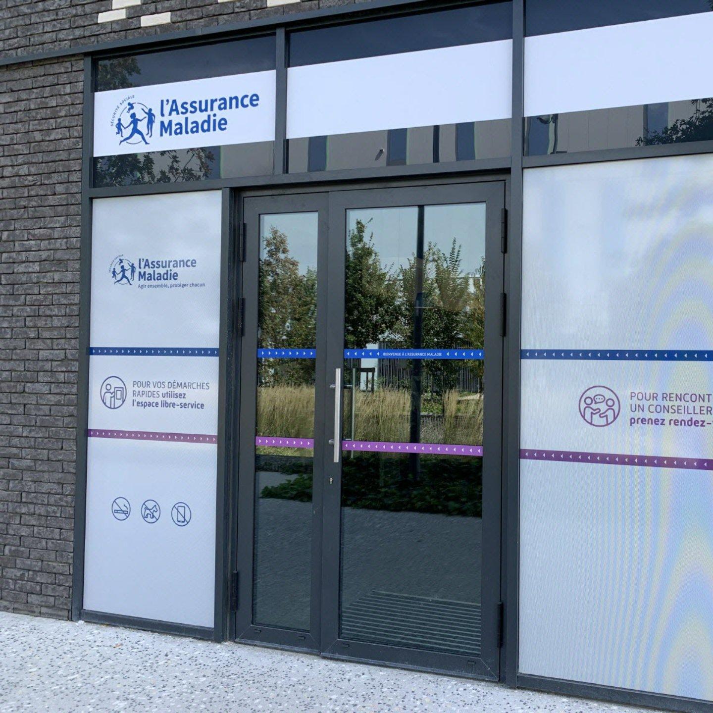 façade de l'assurance maladie lyonnaise