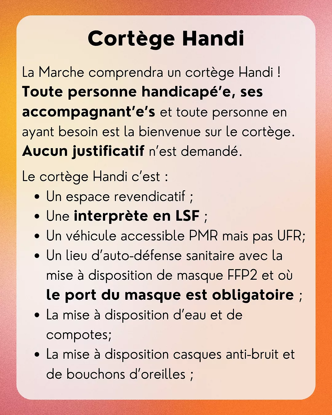 Collectif Fiertés en Lutte (page non signée, visuel publié par l'orga)