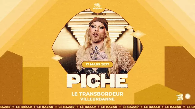 Affiche de Piche - Le Transbordeur au Le Transbordeur