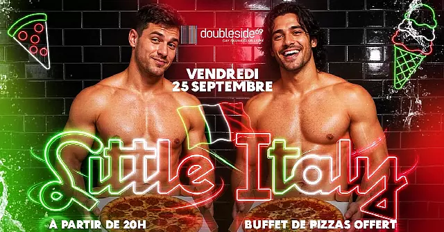 Affiche de Little Italy 🇮🇹🍕 au 8 rue Constantine