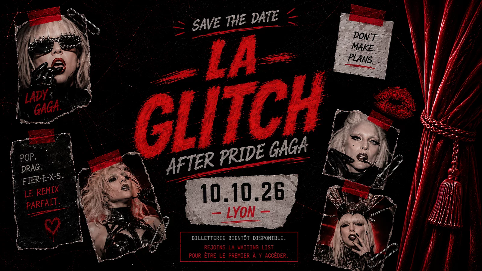 Affiche de Glitch : After pride lady GAGA
