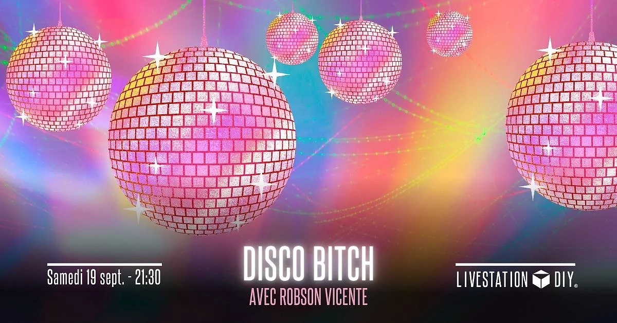 Affiche de Disco bitch avec Robson Vicente