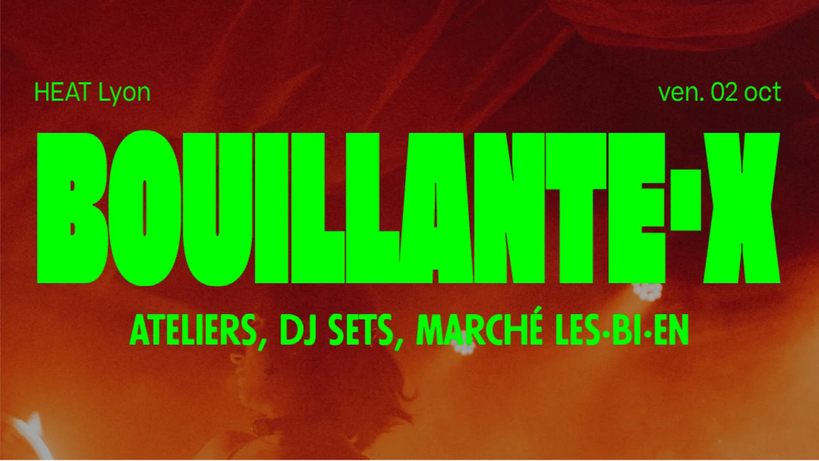 Affiche de Bouillante•x Édition #3