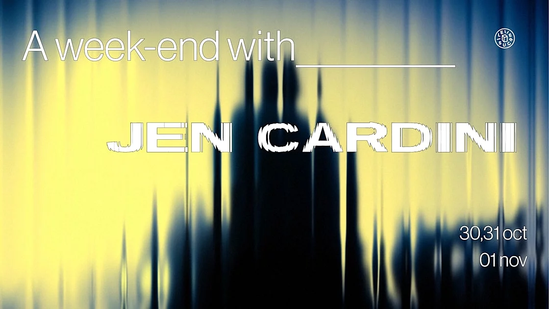 Affiche de A Week-End With Jen Cardini : Maara, Cuerpos (Live), Warum