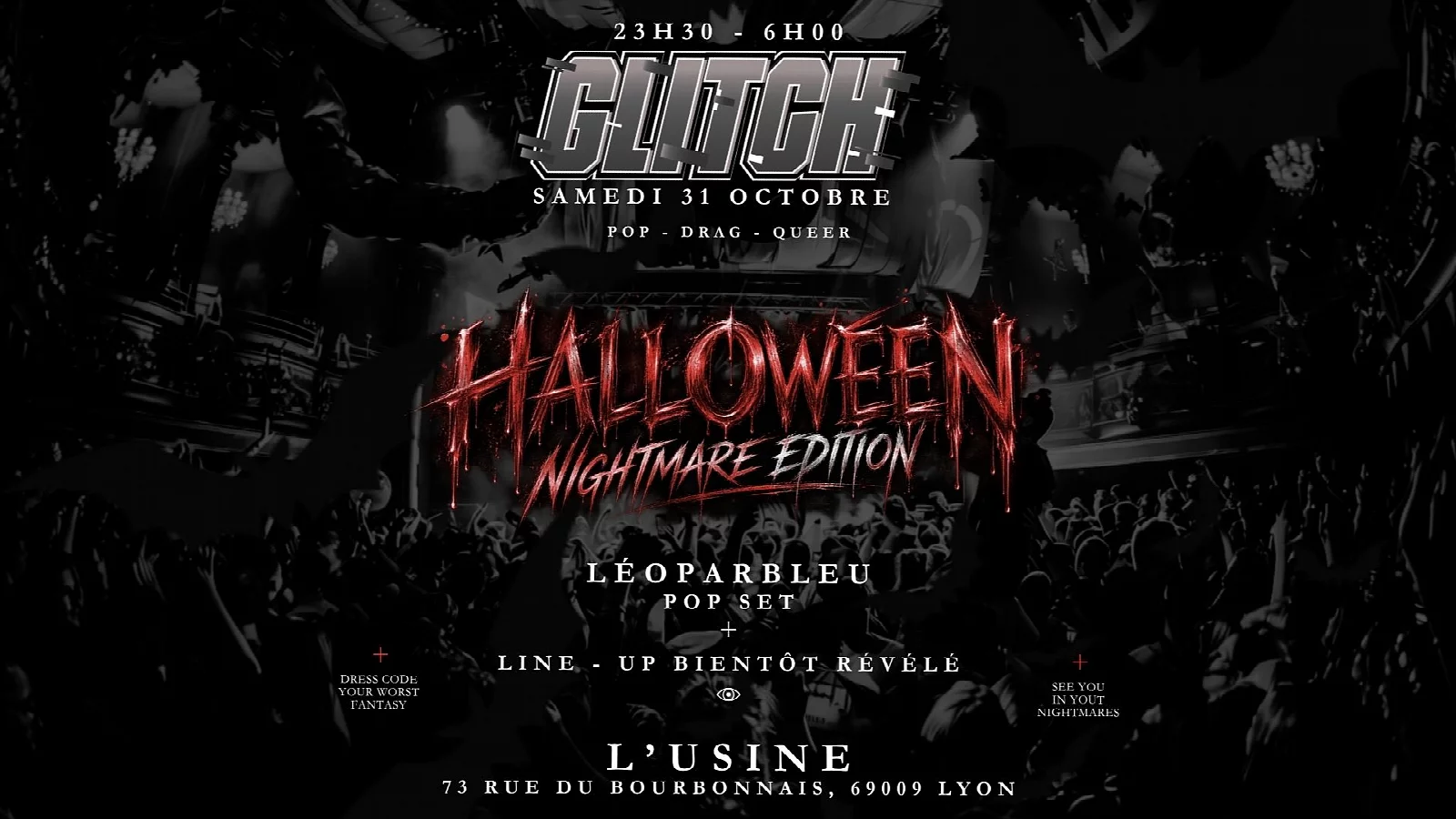 Affiche de LA GLITCH - HALLOWEEN : NIGHTMARE EDITION