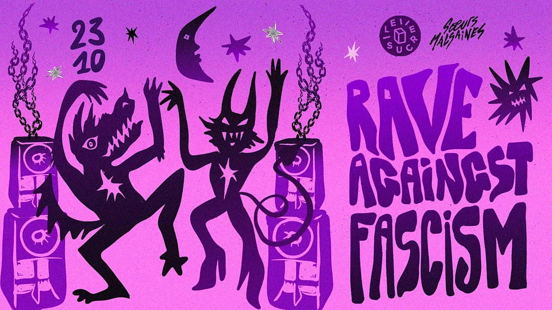 Affiche de Soeurs Malsaines : Rave Against Fascism