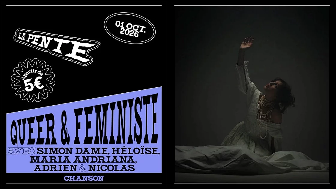 Affiche de Soirée Queer & Feministe #420