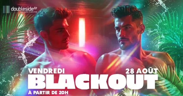 Affiche de BLACKOUT ⚡️ au Double Side au 8 rue Constantine