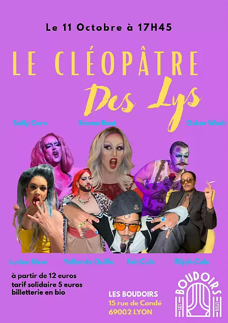 Affiche de Le Cléopâtre des lys