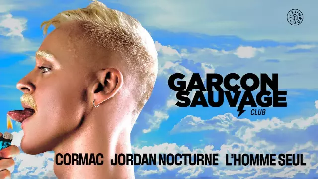 Affiche de Garçon Sauvage X Polaris Records : Cormac, Jordan Nocturne au Le Sucre